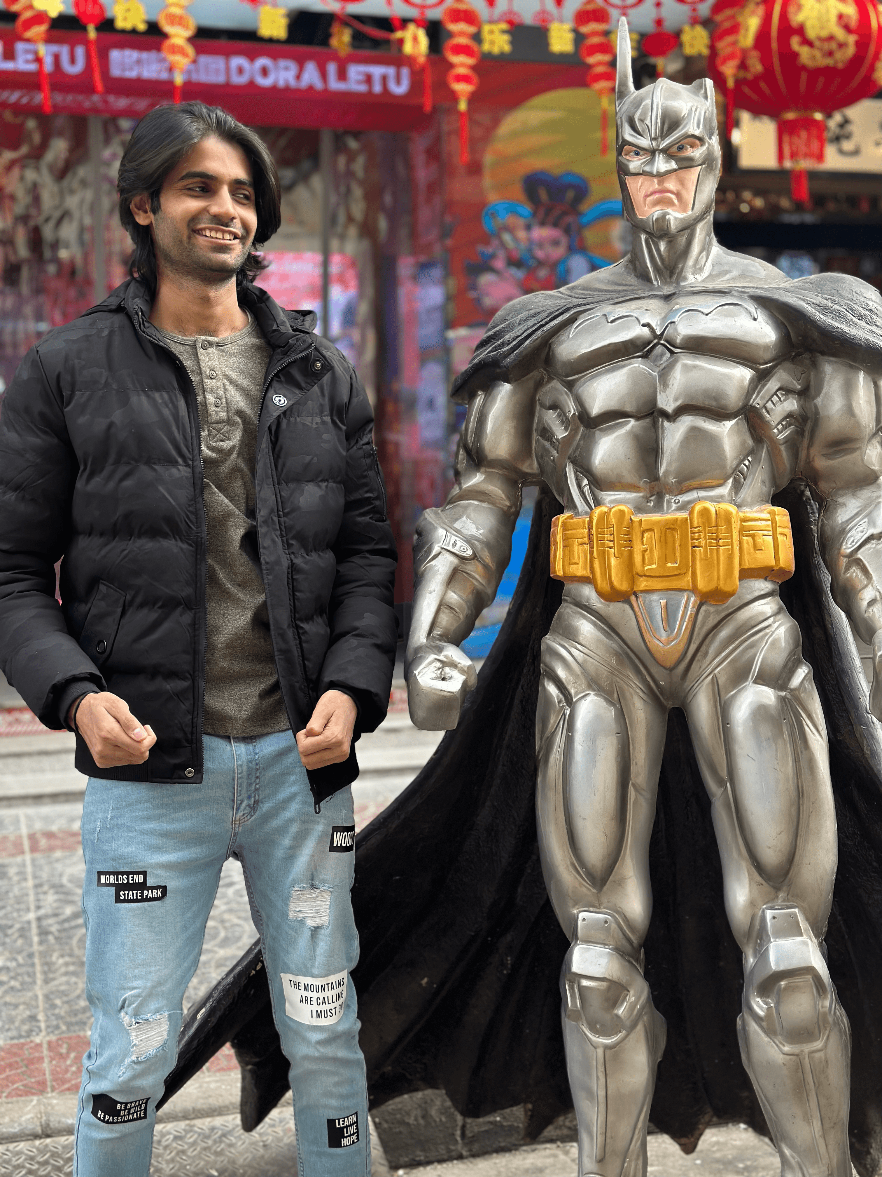 Shahzada Ali Hassan as Batman